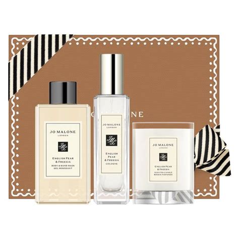 jo malone english pear collection.